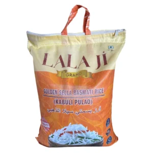 Lala Ji Grand Golden Sella Basmati ( kabuli Pulao) Rice 10 kg