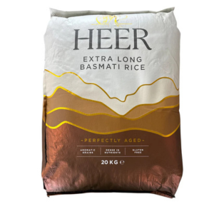 Heer Superior Basmati Rice Extra Long 20kg