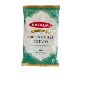 Balasa Papad Green Chilli Potato 100g