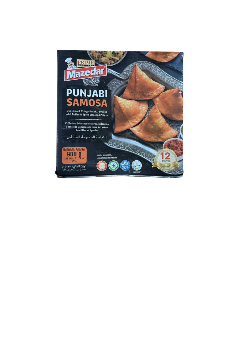 MazadarPunjabi Samosa Frozen Halal 12pc (900g)