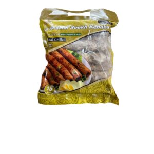 Crown Sheekh Kebabs Reshmi Chicken White Cheese& Nut Charcoal 1kg 15pes frozen Halal