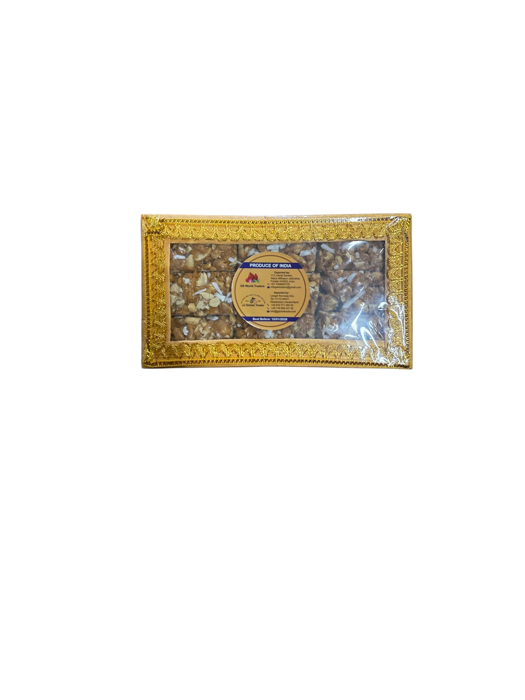Jj Gurr Coconut Peanuts Gachak 472g