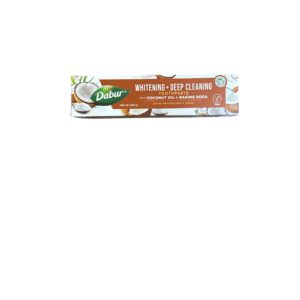 Dabur Coconut Oil+ Baking Soda   Toothpaste 135ml