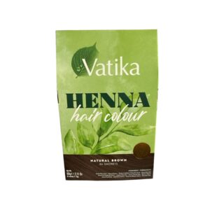 Vatika Henna Hair color Natural Brown 60g (6 Sachets)