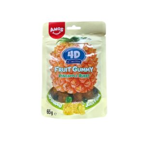 Amos Fruit Gummy Pineapple Burst 65g