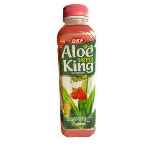Okf Aloevera King Raspberry Drink 500ml