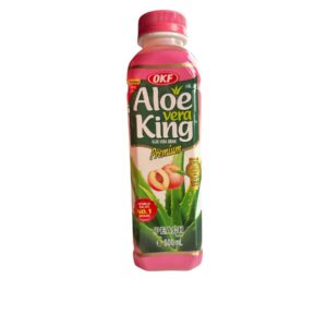 Okf Aloevera King Peach  Drink 500ml