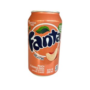 Fanta Peach  Flavour Soda 355ml