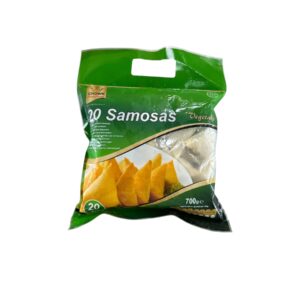 Crown Vegetable Samosas 20 pcs 700g  Frozen Halal
