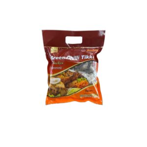 Crown Green Chilli Tikka  Chicken Charcoal 700g  frozen Halal
