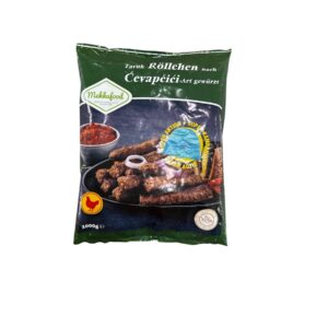 Makkafood Tavuk Rollchen Nach Cevapcici Art Gewurzt Frozen Halal 1 kg
