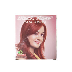 Black Rose Hair Color Burgundy 5 sachets 10gm