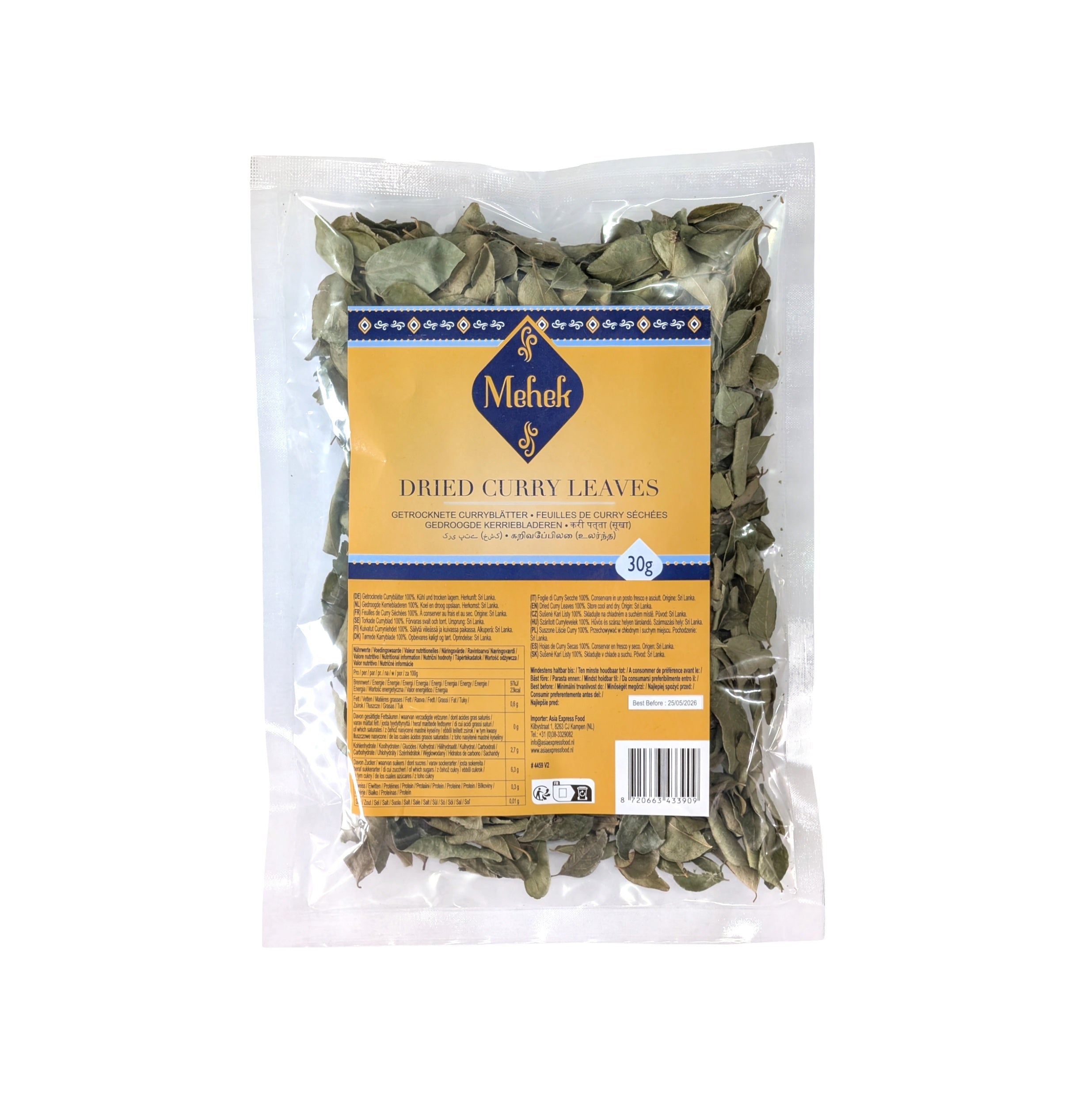 Mehek Curry Leaves 30g