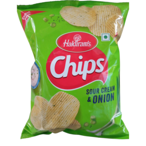 Haldiram Chips Sour Cream & Onion 120g