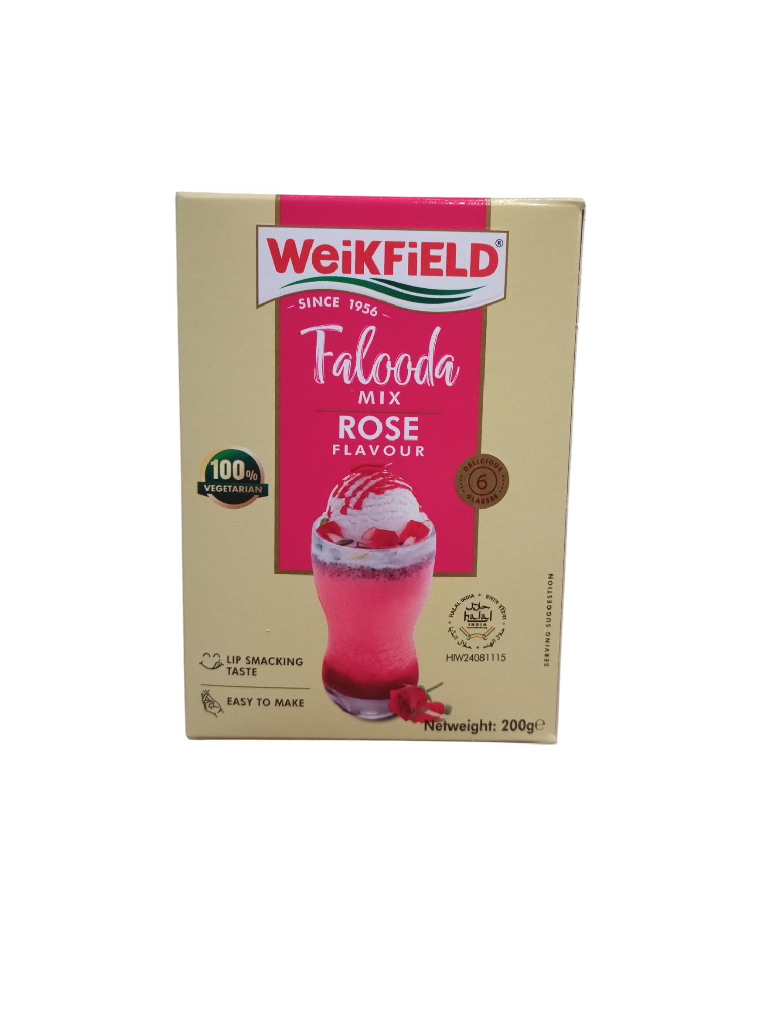 Weikfield Falooda Mix Rose 200 g